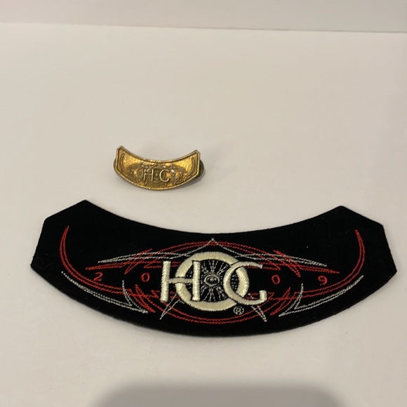 2009 Harley Davidson HOG Jacket Vest Patch and Pin Badge - Picture 3 of 6